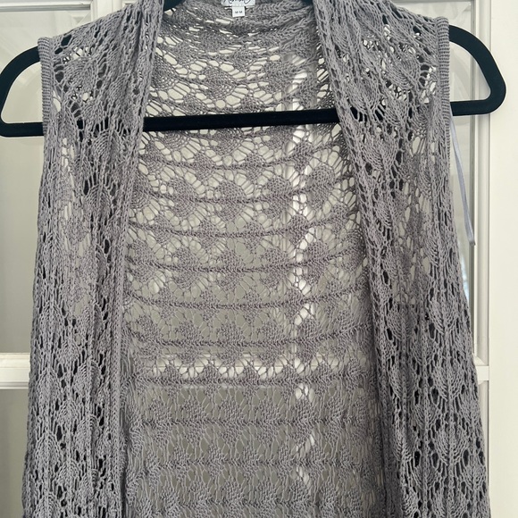 Grey Knit Cartigan - Picture 3 of 7